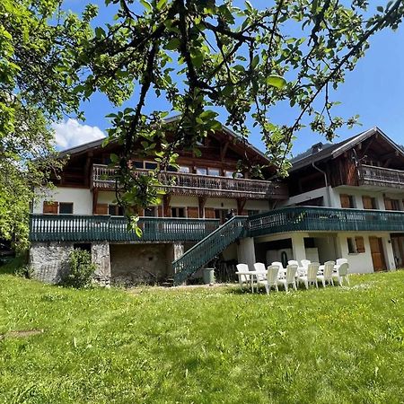 La Ferme Du Chateau Abondance Dış mekan fotoğraf
