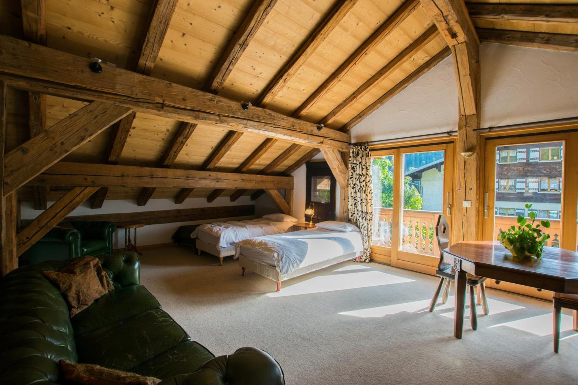 La Ferme Du Chateau Abondance Dış mekan fotoğraf