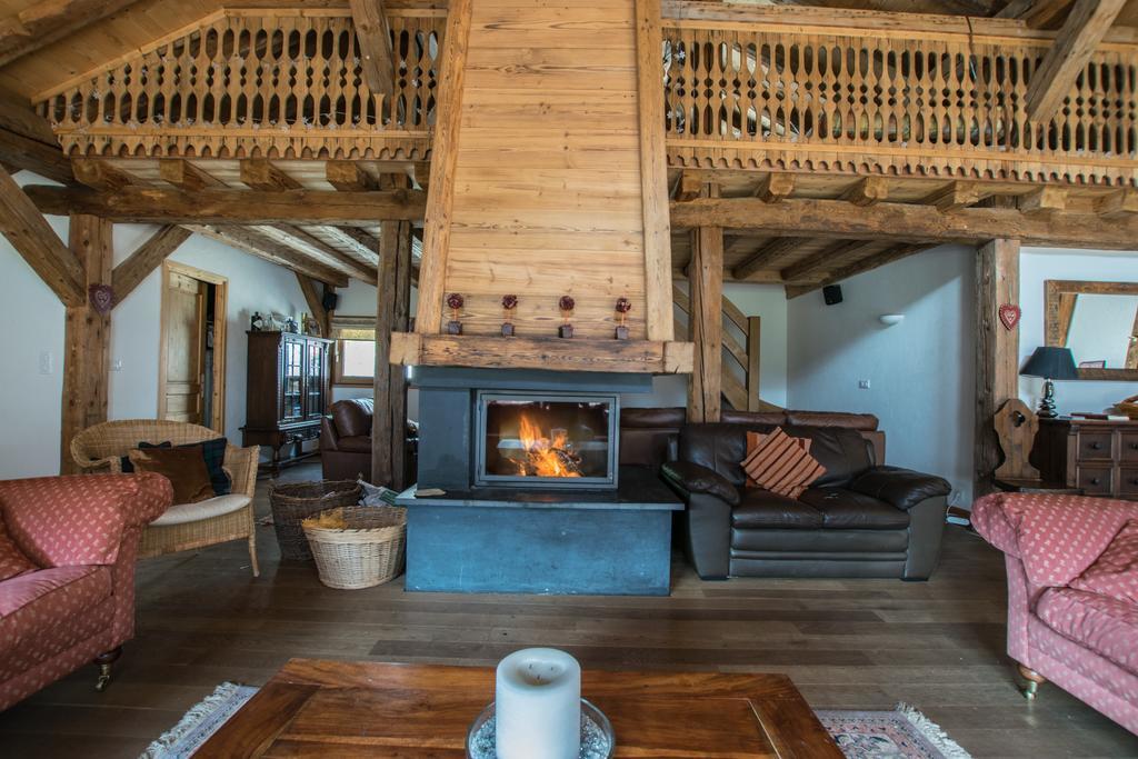 La Ferme Du Chateau Abondance Dış mekan fotoğraf