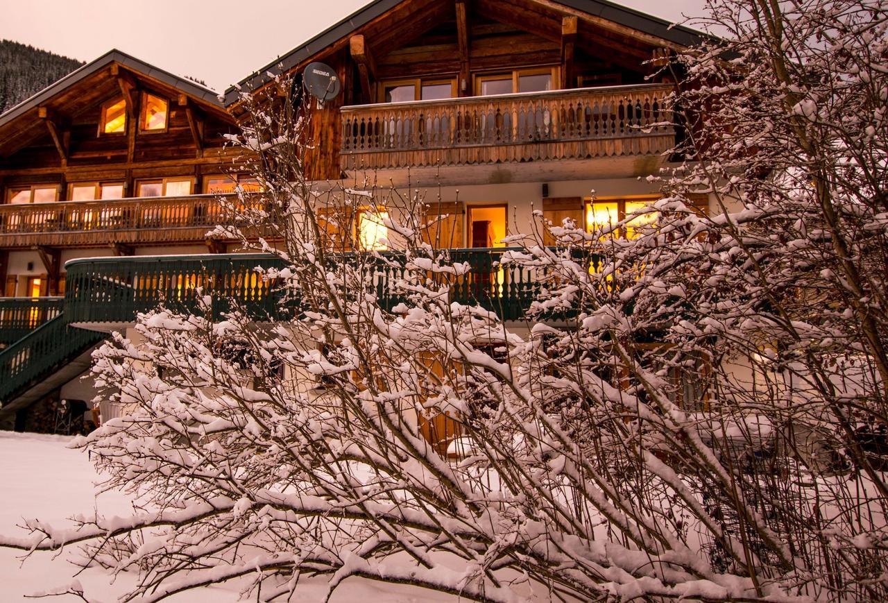 La Ferme Du Chateau Abondance Dış mekan fotoğraf